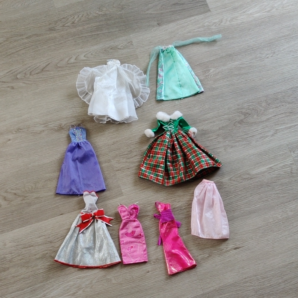 Barbie Dresses Assorted Lot Y2K Vintage Barbiecore Trendy Cottagecore